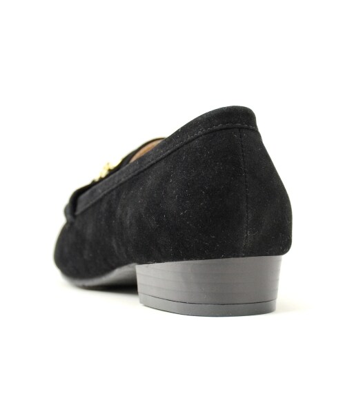 MAJESTIC LEGON（マジェスティックレゴン）の「ビット付ローファー（シューズ・レディース・ブラック柄/アイボリー/ブラック・M/L）」の5枚目の写真