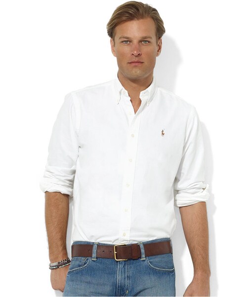 polo classic fit oxford shirt