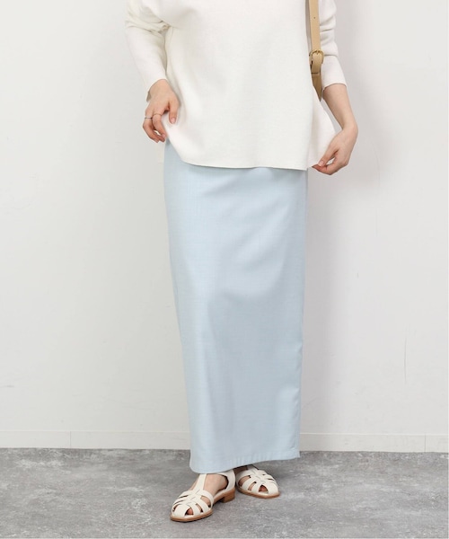 SLOBE IENA（スローブイエナ）の「《予約》カラー Iラインスカート