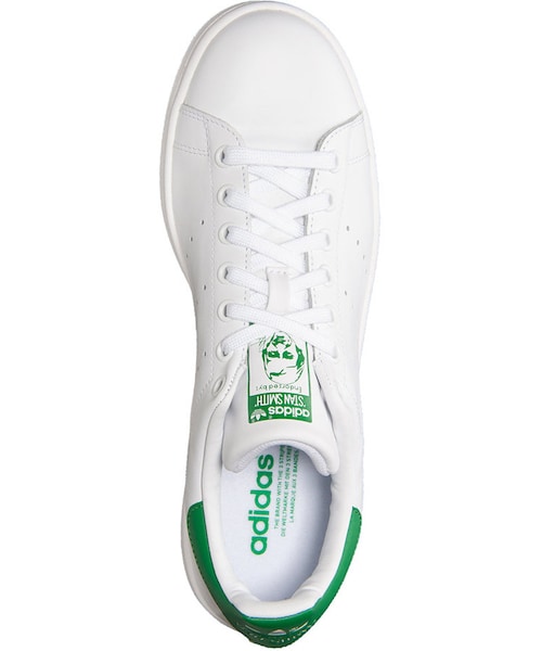 adidas（アディダス）の「adidas Men's Originals Stan Smith Casual Sneakers from Finish Line（スニーカー・メンズ・WHITE/FAIRWAY・10/7.5/9/10.5/7/11.5/8.5/11/12/13/8/9.5/14）」の5枚目の写真