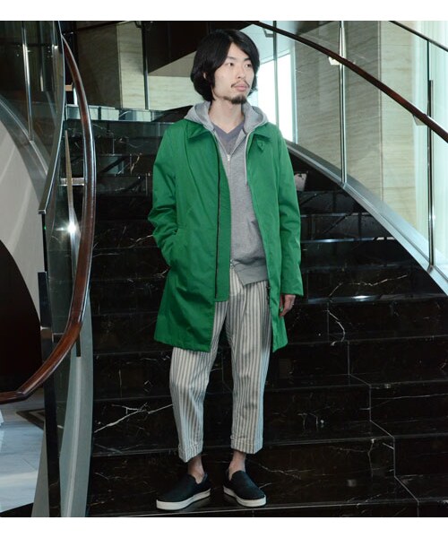 KATHARINE HAMNETT LONDON (キャサリンハムネットロンドン)の「CROPPED JACQUARD(パンツ・メンズ・ブラック/ネイビー/ホワイト・S/M/L/XL)」の19枚目の写真