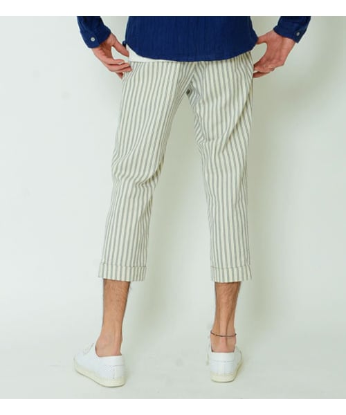 KATHARINE HAMNETT LONDON (キャサリンハムネットロンドン)の「CROPPED JACQUARD(パンツ・メンズ・ブラック/ネイビー/ホワイト・S/M/L/XL)」の6枚目の写真