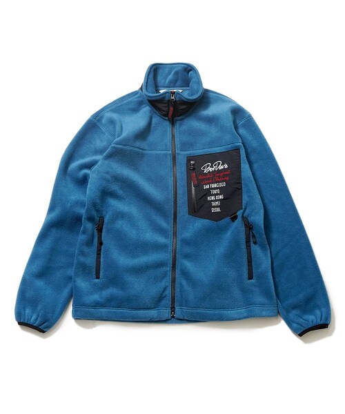 BEN DAVIS（ベンデイビス）の「BEN DAVIS【FLEECE STAND FULL ZIP】フリーススタンドフルジップ（その他・メンズ・BLACK/BLUE/H-GREY・M/L/XL）」の3枚目の写真