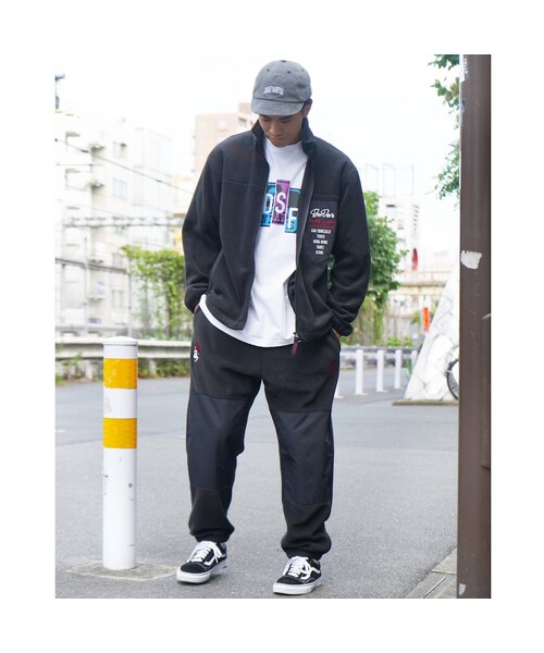 BEN DAVIS（ベンデイビス）の「BEN DAVIS【FLEECE STAND FULL ZIP】フリーススタンドフルジップ（その他・メンズ・BLACK/BLUE/H-GREY・M/L/XL）」の7枚目の写真