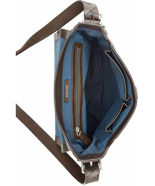Cole Haan（コールハーン）の「Cole Haan Pebbled Leather North South Messenger Bag