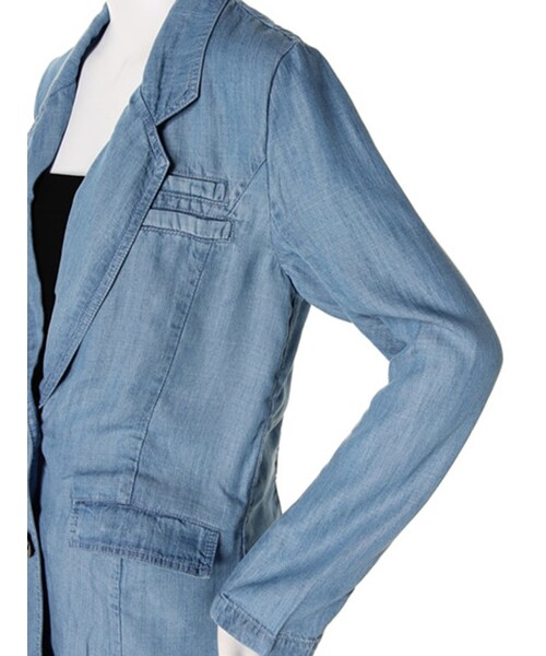 MURUA（ムルーア）の「【CASUAL】テンセルデニムJK（ジャケット/アウター・レディース・ブルー/アイスブルー・1/2）」の12枚目の写真