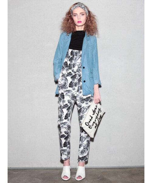 MURUA（ムルーア）の「【CASUAL】テンセルデニムJK（ジャケット/アウター・レディース・ブルー/アイスブルー・1/2）」の7枚目の写真