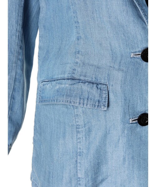 MURUA（ムルーア）の「【CASUAL】テンセルデニムJK（ジャケット/アウター・レディース・ブルー/アイスブルー・1/2）」の14枚目の写真