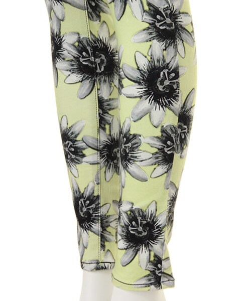 MURUA（ムルーア）の「【CASUAL】パッションフラワーパギンス（パンツ・レディース・ホワイト/ライム/ミックス・0/1/2）」の11枚目の写真