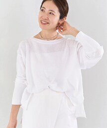 IENA（イエナ）の「《予約》コットンナイロンテープヤーンプルオーバー（トップス）」
