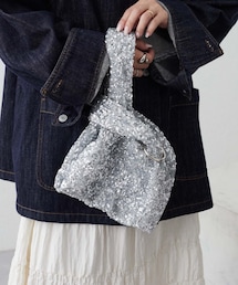 CIAOPANIC TYPY | 【2024SS新作】カラビナ付きスパンコールBAG(バッグ)