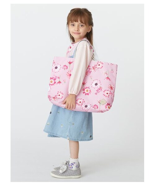 HAKKA KIDS（ハッカキッズ）の「サイネリアプリントレッスンバッグ