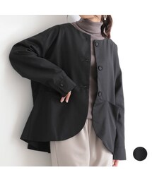 and it_（アンドイット）の「ノーカラージャケットS M L（その他）」