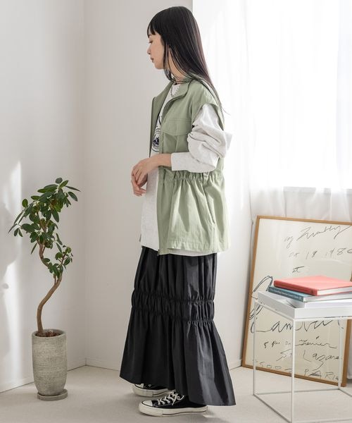 LOWRYS FARM（ローリーズファーム）の「2WAYベストブルゾン