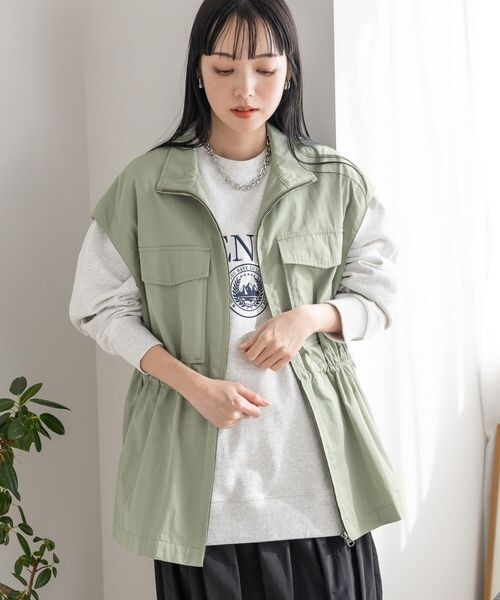 LOWRYS FARM（ローリーズファーム）の「2WAYベストブルゾン