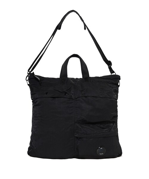 C.P. COMPANY（シーピーカンパニー）の「NYLON B TOTE BAG（バッグ・メンズ・BLACK/01・F）」の2枚目の写真