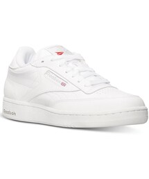 Reebok | Reebok Men's Club C Extra Wide 4E Casual Sneakers from Finish Line(スニーカー)