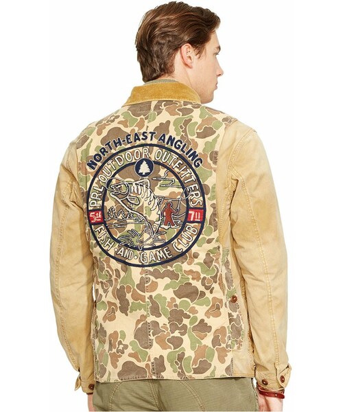 ジャケット・アウター Ralph Rauren Fishing Jacket Spey motif Ralph Rauren Fishing Jacket Spey motif