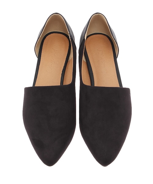 Ungrid（アングリッド）の「アウトオープンフラットシューズ（シューズ・レディース・オフホワイト/ブラック/カーキ・S/M/L）」の8枚目の写真