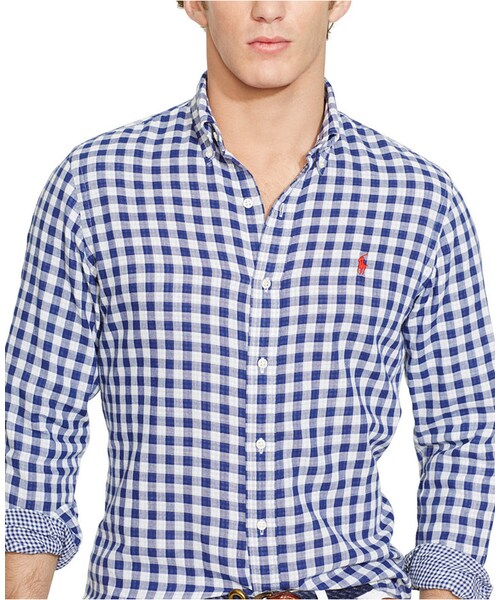 POLO RALPH LAUREN（ポロ ラルフ ローレン）の「Polo Ralph Lauren Double-Faced Checked Shirt（シャツ/ブラウス・メンズ・Green Gingham/Red Gingham/Royal Gingham・S/L/XXL/XL/M）」の5枚目の写真