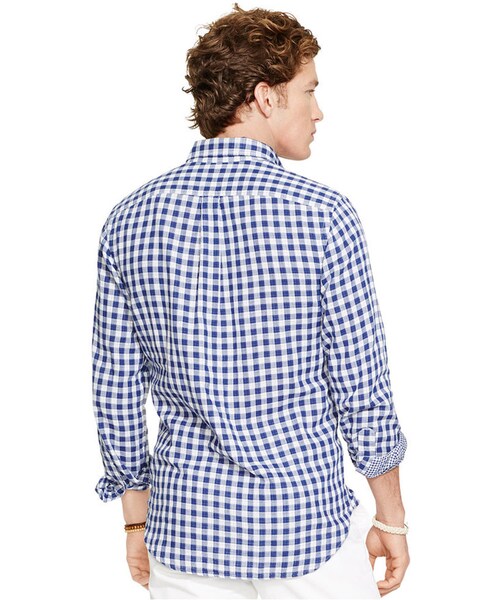 POLO RALPH LAUREN（ポロ ラルフ ローレン）の「Polo Ralph Lauren Double-Faced Checked Shirt（シャツ/ブラウス・メンズ・Green Gingham/Red Gingham/Royal Gingham・S/L/XXL/XL/M）」の2枚目の写真