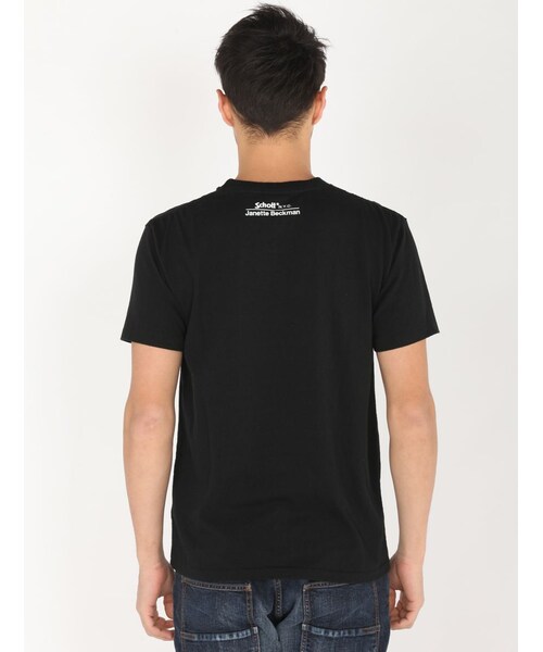schott（ショット）の「SCH-SS T SKATEBOARDE（トップス・BLACK/WHITE・S/M/L）」の10枚目の写真
