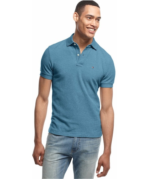 custom fit tommy hilfiger polo