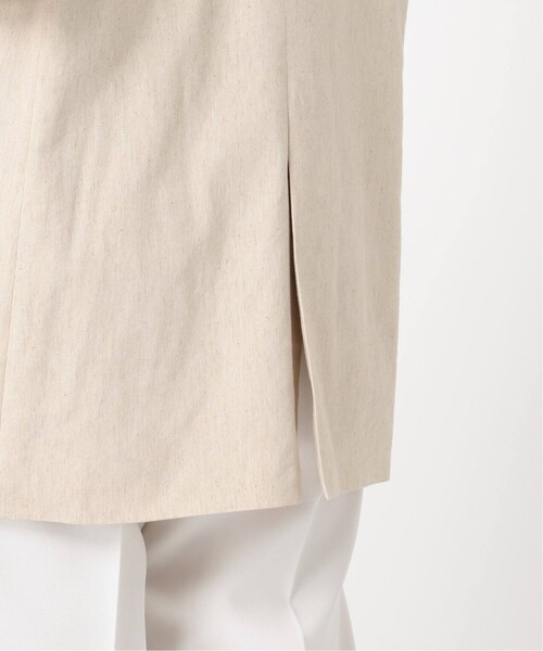 Noble（ノーブル）の「《予約》コットンリネンパワーショルダージレ（ジャケット/アウター・ブラック/(001)/36/在庫あり/38）」の17枚目の写真