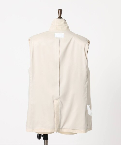 Noble（ノーブル）の「《予約》コットンリネンパワーショルダージレ（ジャケット/アウター・ブラック/(001)/36/在庫あり/38）」の21枚目の写真