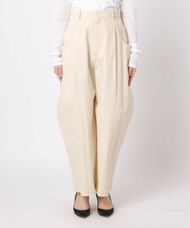 plage L'IAM バルーンチノパンツ　ベージュ/36 plage（プラージュ）の「《予約》R'IAM バルーンチノパンツ（）」 - WEAR