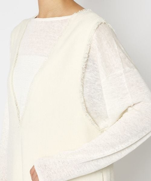 BARNYARDSTORM（バンヤードストーム）の「ツイードVネック