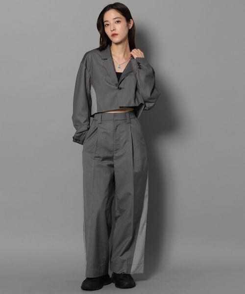 PAGEBOY（ページボーイ）の「Anui/サイドストライプスラックス