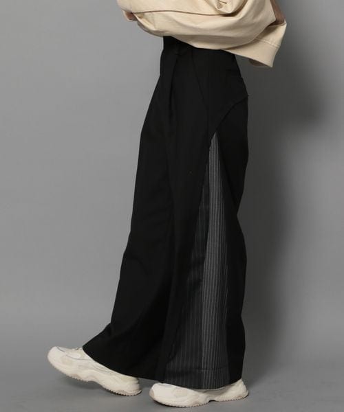 PAGEBOY（ページボーイ）の「Anui/サイドストライプスラックス