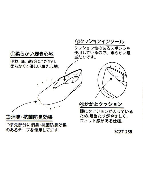 studio CLIP(スタディオクリップ)の「やわらかカラーパンプス(シューズ・シルバー02/ブラック19/イエロー60/ライトブルー82・M/L)」の17枚目の写真