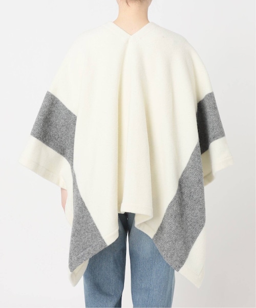FRAMeWORK　loomer fabric　ポンチョ FRAMeWORK（フレームワーク）の「loomer fabricポンチョ