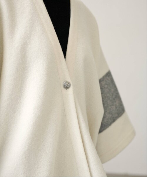 FRAMeWORK　loomer fabric　ポンチョ FRAMeWORK（フレームワーク）の「loomer fabricポンチョ