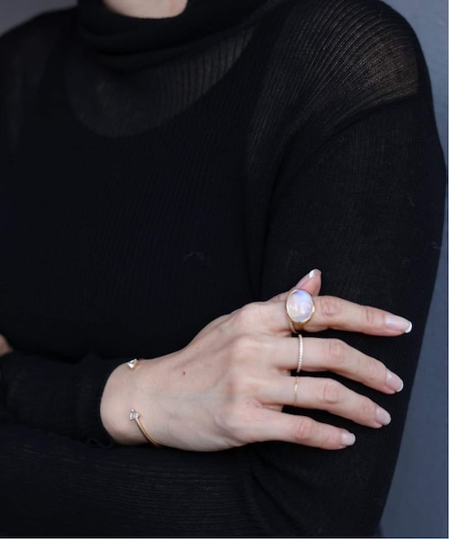 【期間限定】Laaina ラアイナ K22 ムーンストーンリング 期間限定】Laaina ラアイナ K22 ムーンストーンリング Deuxieme