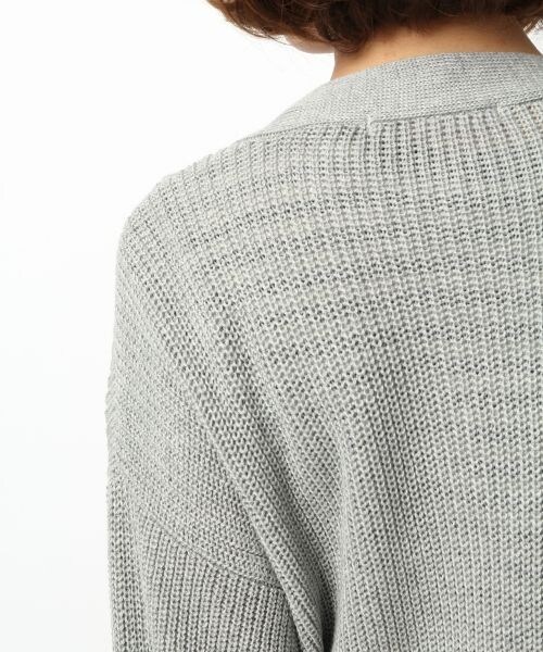 Heather（ヘザー）の「【店舗限定】アゼアミロングカーディガン / Heather be（トップス・レディース・ホワイト 08/グレー 12・FREE）」の11枚目の写真