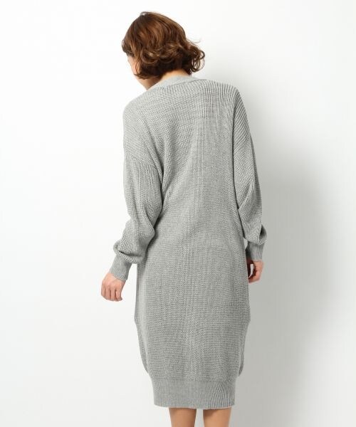 Heather（ヘザー）の「【店舗限定】アゼアミロングカーディガン / Heather be（トップス・レディース・ホワイト 08/グレー 12・FREE）」の5枚目の写真