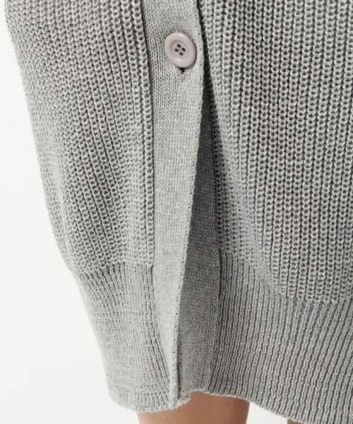 Heather（ヘザー）の「【店舗限定】アゼアミロングカーディガン / Heather be（トップス・レディース・ホワイト 08/グレー 12・FREE）」の10枚目の写真