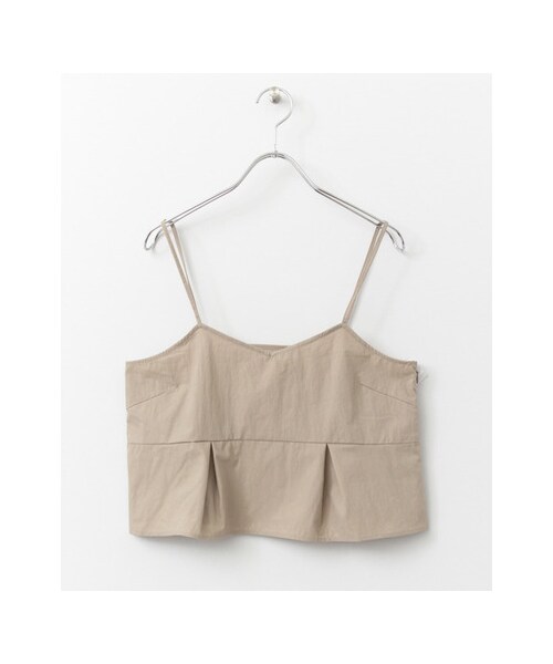 KBF（ケイビーエフ）の「ショートキャミソール（トップス・レディース・NAVY/BLACK/L/BEIGE・one）」の3枚目の写真