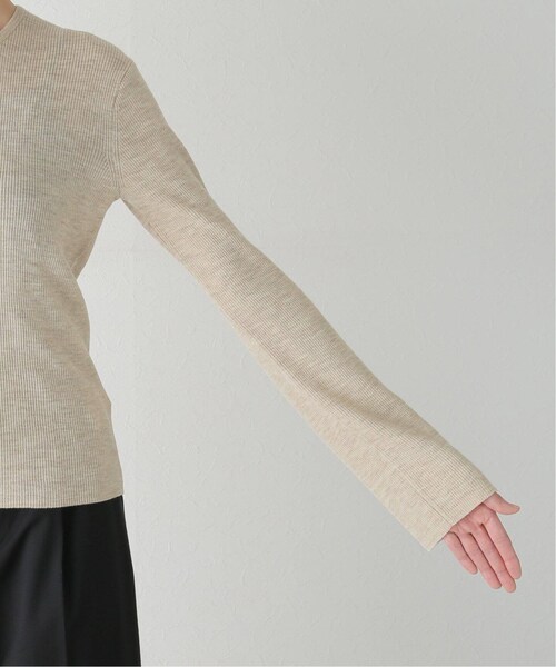 新品◎ミューズ ドゥーズィエムクラス　BOND RIB プルオーバー　グレー BOND リブ プルオーバー（ニット／セーター）｜Deuxieme Classe