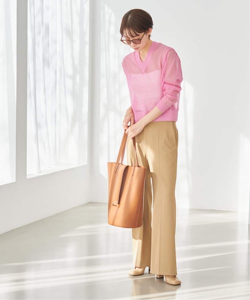 プラージュ　plage   スラックス 追加》Dry Twill Relax パンツ（スラックス）｜Plage