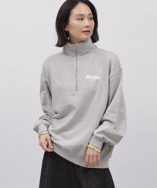 LAKOLE（ラコレ）の「ロゴハーフジッププルオーバー（）」 - WEAR