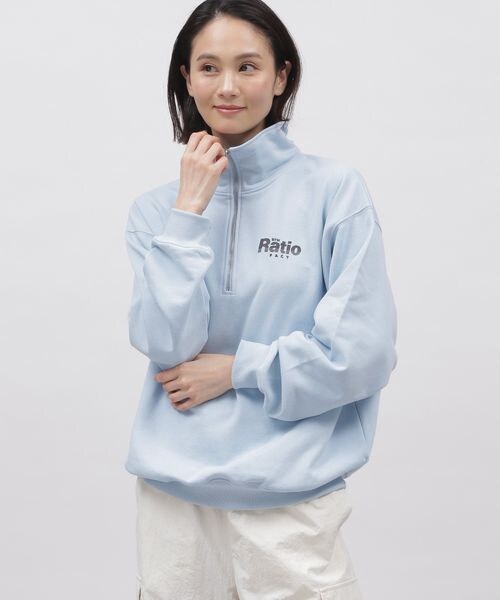 LAKOLE（ラコレ）の「ロゴハーフジッププルオーバー（）」 - WEAR