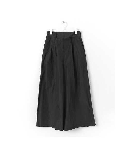 KBF（ケイビーエフ）の「メモリーワイドパンツ（パンツ・レディース・NAVY/BLACK/BEIGE・one）」の2枚目の写真