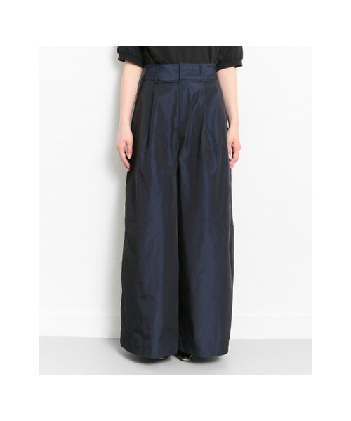 KBF（ケイビーエフ）の「メモリーワイドパンツ（パンツ・レディース・NAVY/BLACK/BEIGE・one）」の7枚目の写真