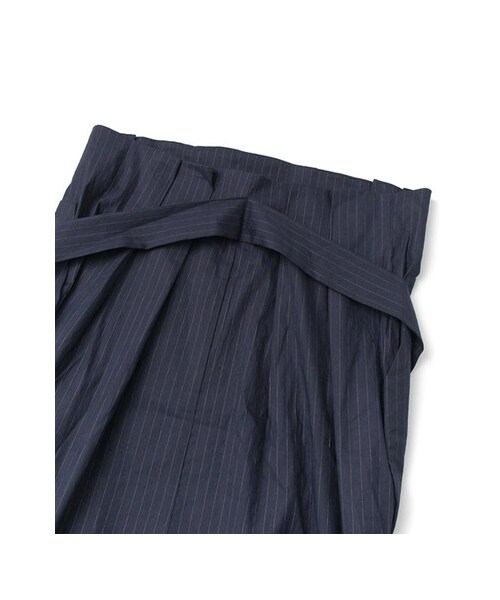 KBF（ケイビーエフ）の「ピンストWリボンスカート（スカート・レディース・NAVY/BLACK/BEIGE・one）」の14枚目の写真