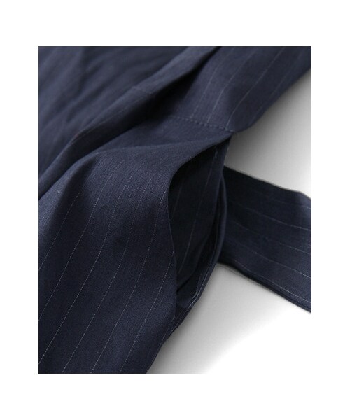 KBF（ケイビーエフ）の「ピンストWリボンスカート（スカート・レディース・NAVY/BLACK/BEIGE・one）」の12枚目の写真