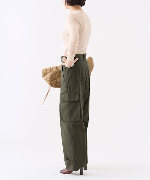 美品☆ IENA LA BOUCLE ドライダック カーゴパンツ IENA（イエナ）の「《予約》IENA LA BOUCLE ドライダック カーゴ